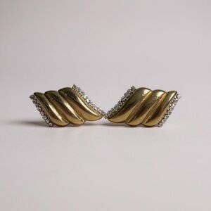 Stainless steel statment earrings